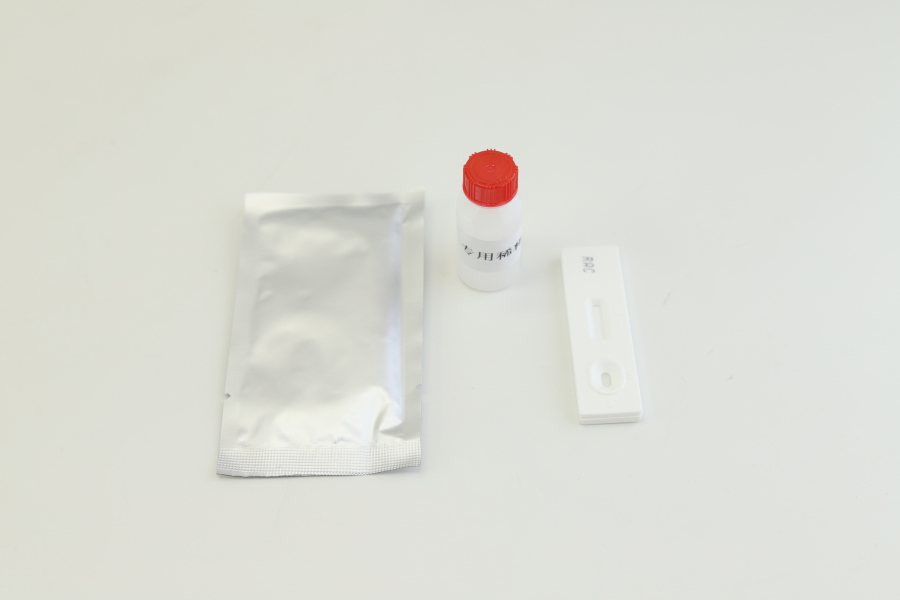 What is the poppy shell colloidal gold rapid detection card?